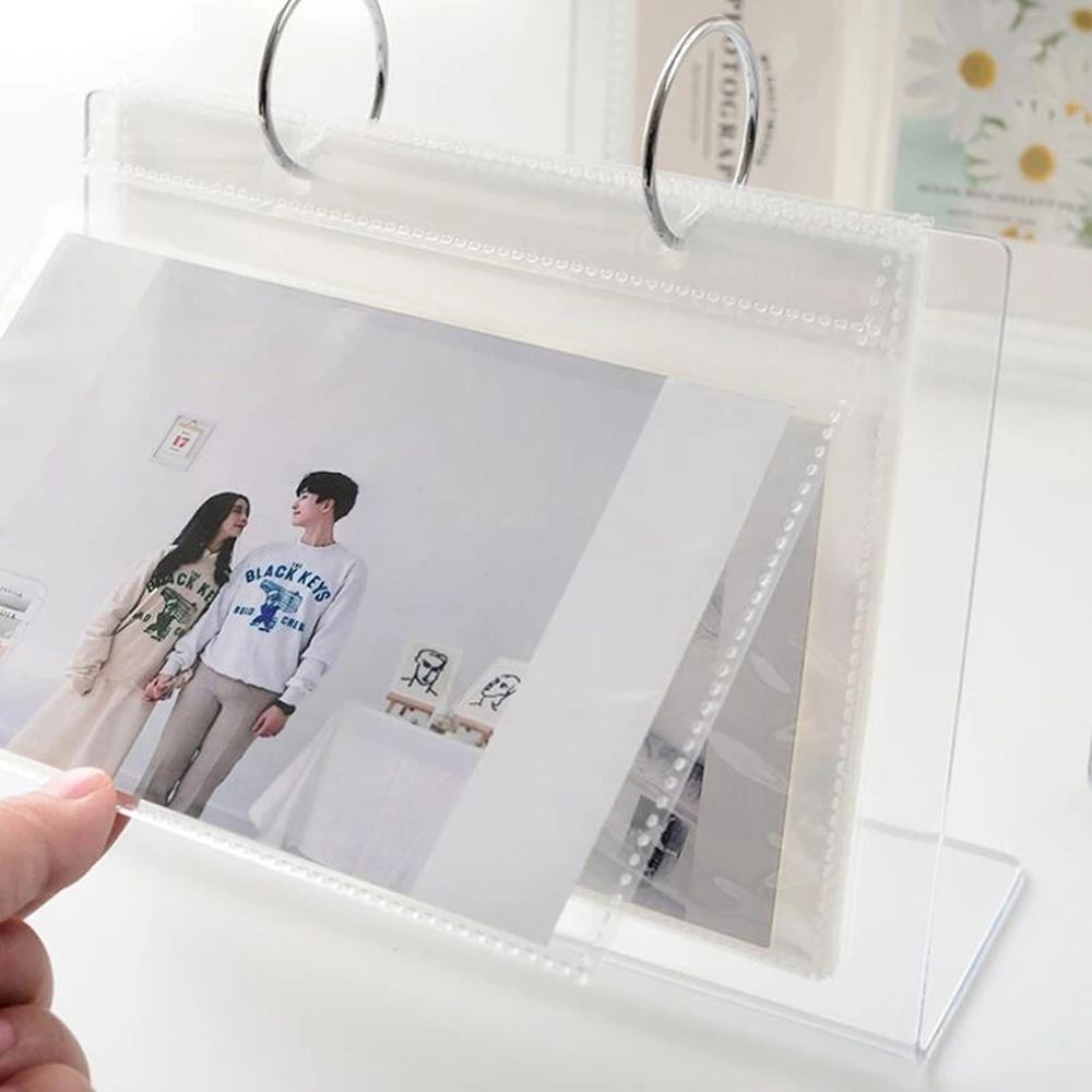 Album Foto / Kartu Pos / Kalendar Motif Bintang Transparan Untuk Dekorasi Rumah