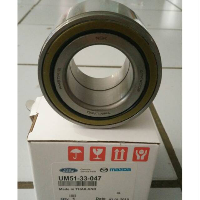 Bearing roda depan ford ranger 2.5 NSK