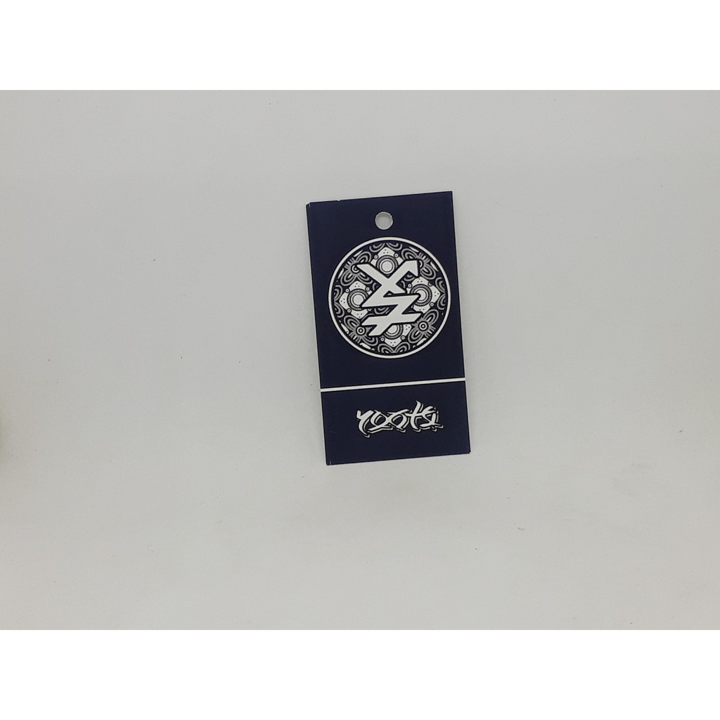 

Paket 500pcs 2sisi Hangtag & Label merk untuk kaos, baju, jilbab, tas Free Desain