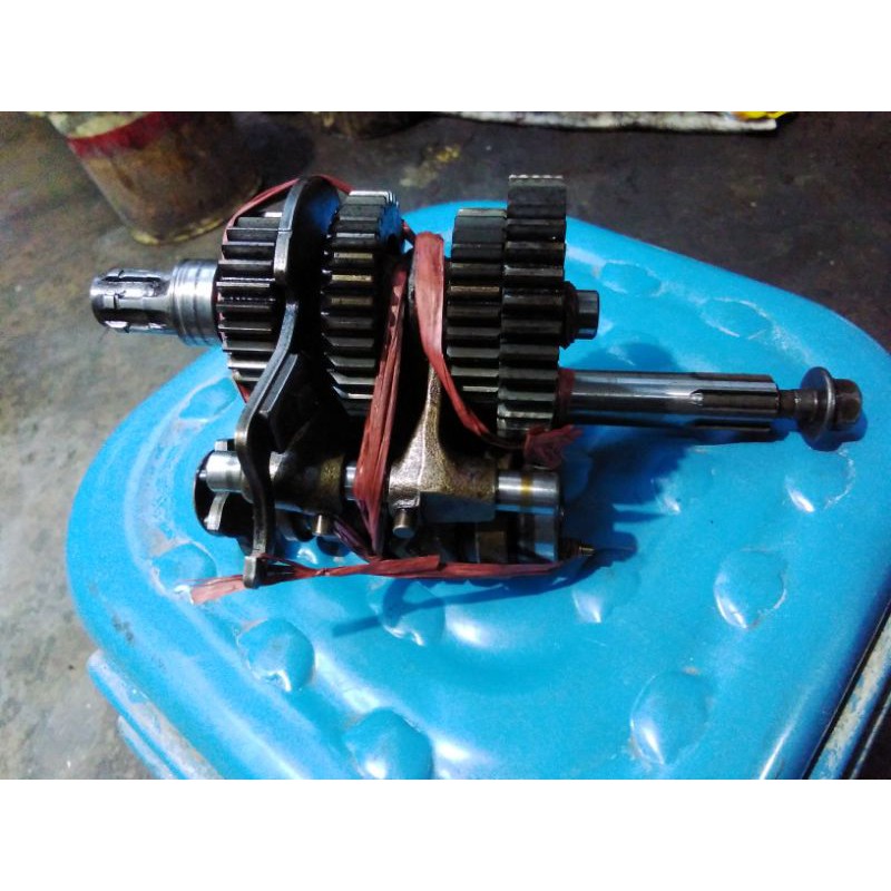 Kawasaki ZX130 Rasio Set Kawasaki ZX 130 Standart Original Copotan Set Lengkap