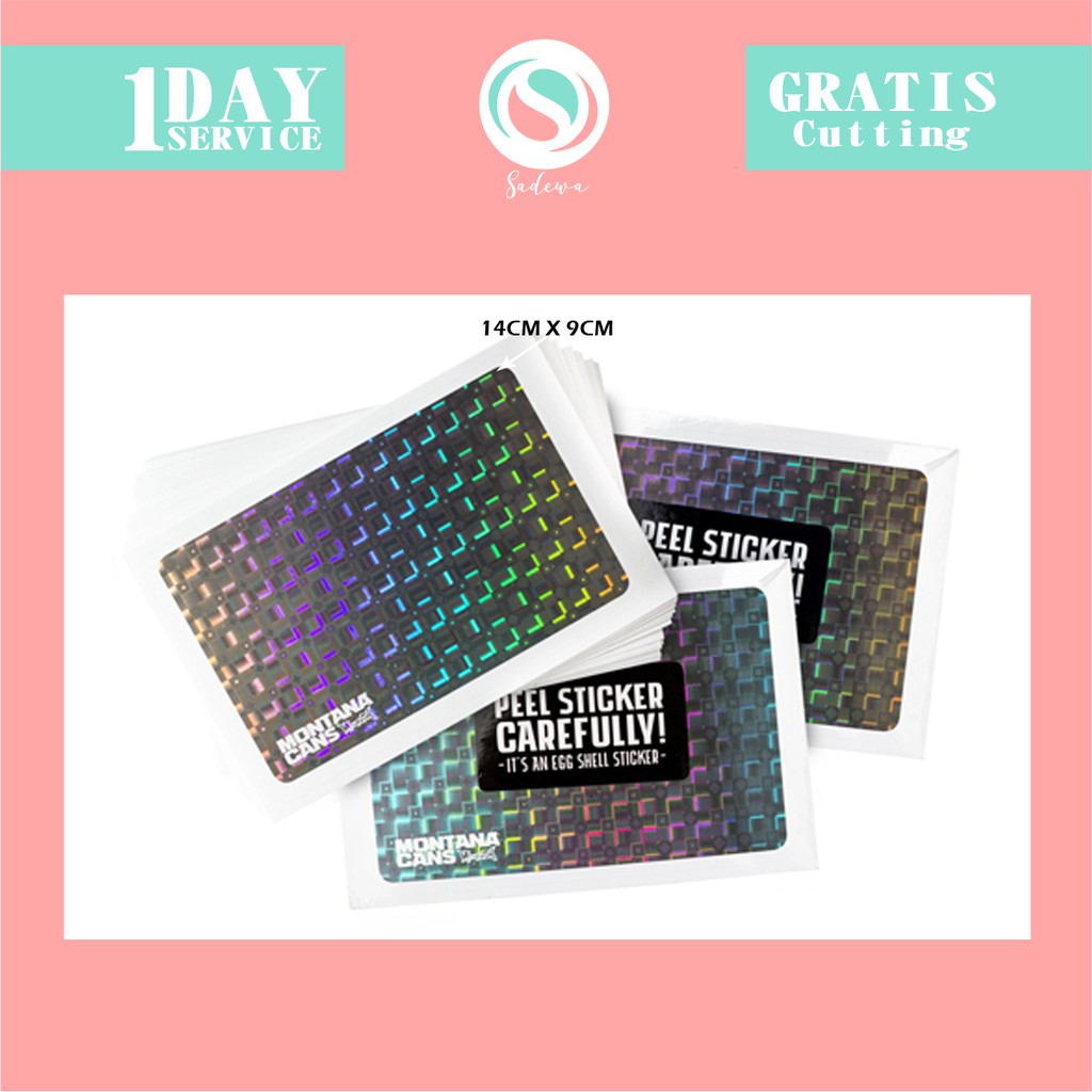 

SPH 14 7-15 Cetak Stiker Hologram Print Sticker Bentuk Persegi Tercepat Termurah