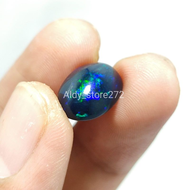 BATU BLACK OPAL ASLI NATURAL FULL JARONG