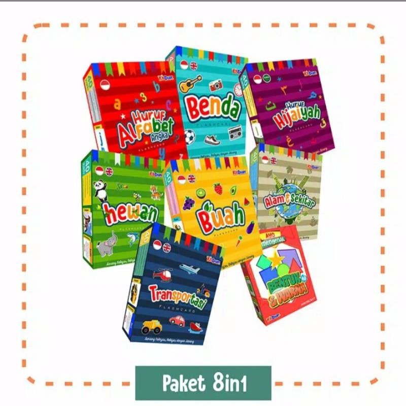 Kartu Belajar , Flashcard , Kartu Pintar , Kartu Balita Pintar