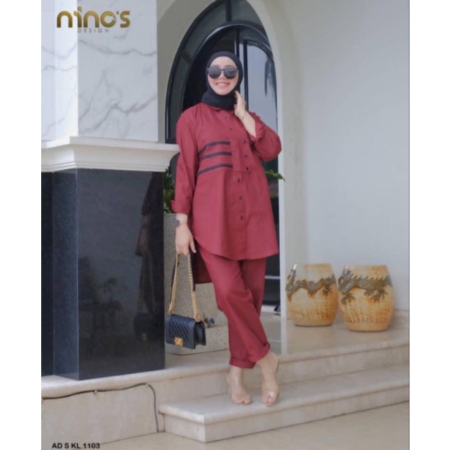 SETCEL TUNIK 2 IN 1/ FASHION WANITA