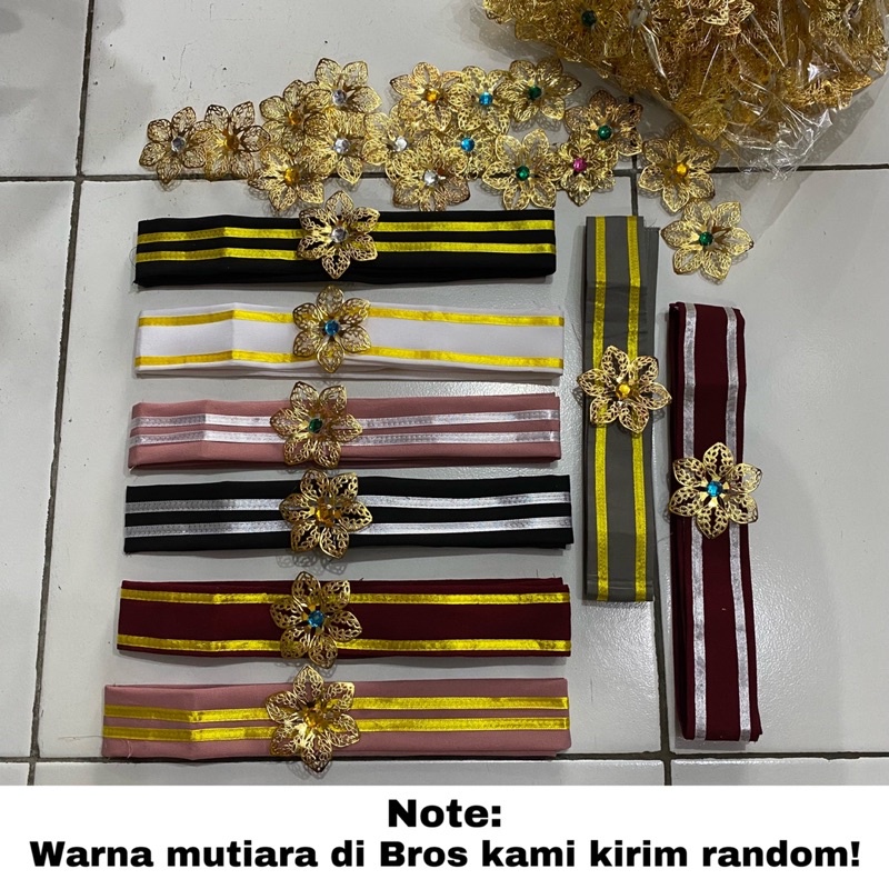 Selendang obi aksesoris pakaian tradisional