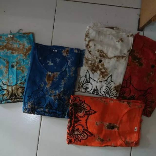 setelan celana baju barong bali anak warna