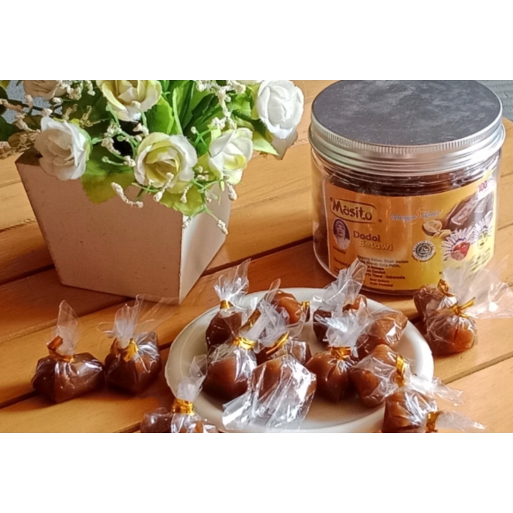 DURIAN_Dodol condet khas betawi Masito toples mini 250gr