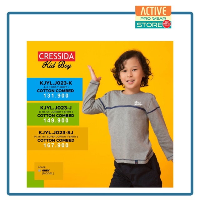 Kaos Anak Cressida - KJYL.J023