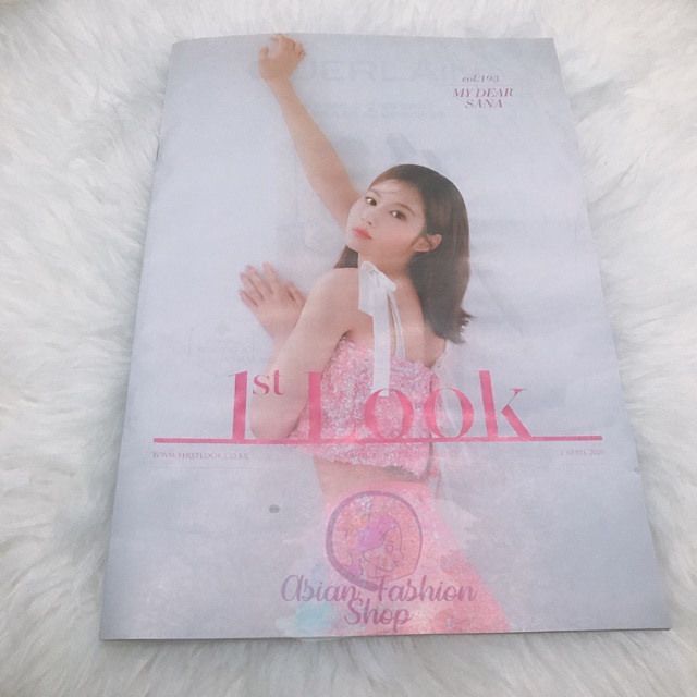 1st LOOK Magazine / Magz Sana Twice, Han Seungwoo Victon - READYSTOCK
