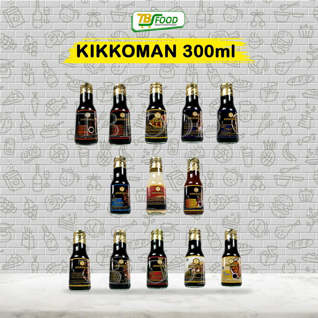 Kikkoman BBQ, Saus Hoisin, Takoyaki, Saos Tiram, Mirin, Kecap Asin Jepang 150ml/300gr Halal