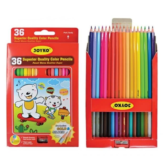 

!!!!!!] Pensil Warna JOYKO CP 36PB CP36PB Panjang 36 Warna