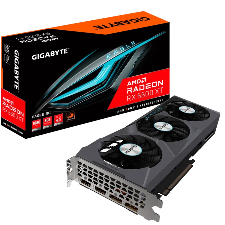 gigabyte amd radeon rx 6600 xt eagle 8gb ddr6   vga card
