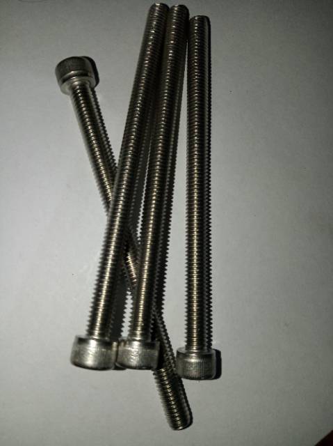 Baut L M6 X 90 (9cm) stainless 304 THE A2-70