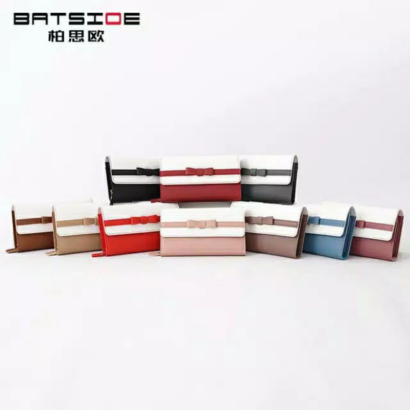 DOMPET LIPAT PANJANG WANITA PITA LUCU ELEGAN