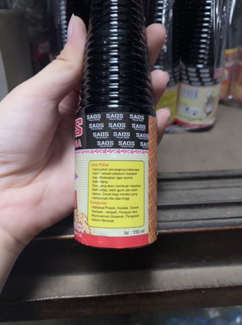 saos rajarasa , minyak wijen , inggris , kecap asin , kecap ikan , tiram 150ml