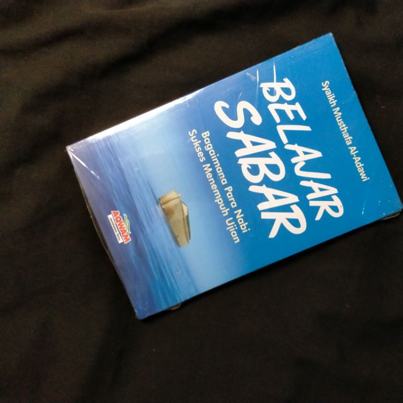 BUKU BELAJAR SABAR ORIGINAL Penerbit.