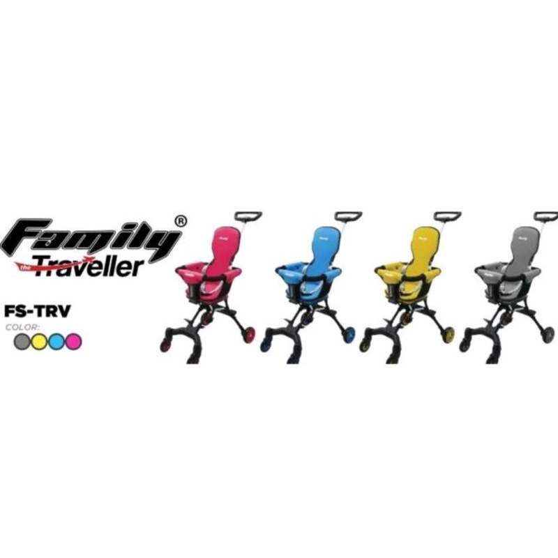 Family stroller traveller FS-TRV kereta dorong lipat bayi