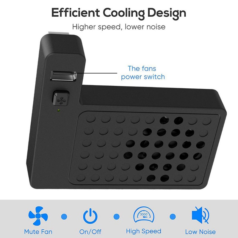 Btsg Console USB Cooling Fan Cooler Untuk -Xbox Seri X, Dilengkapi Dengan Port USB 2.0 &amp; Saklar On/Off