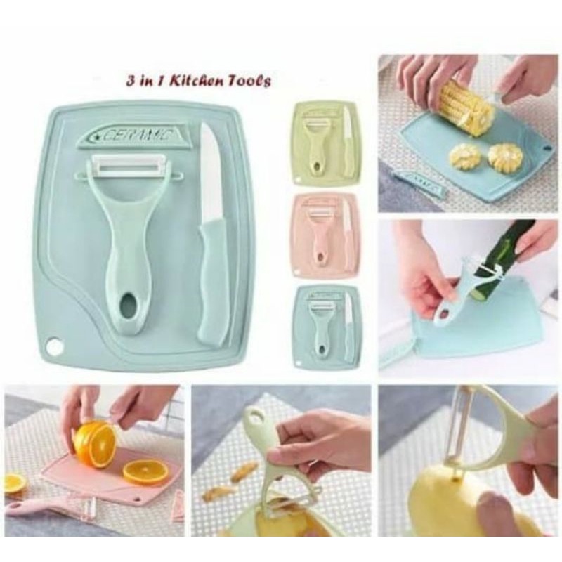 pisau set talenan 3 in 1