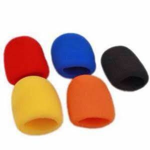 Busa Microphone/Sarung Mic ( 5 Warna ) Harga Per 1pcs kuslitas bagus bisa dicuci