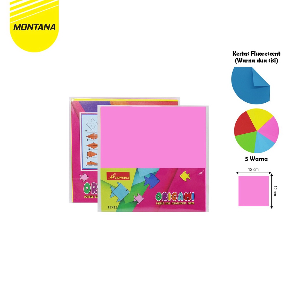 

MurahMurahATK KERTAS ORIGAMI 12 X 12 KERTAS LIPAT KERTAS WARNA