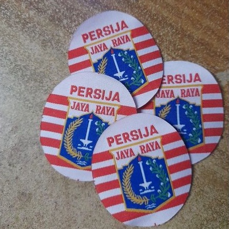 EMBLEM PATCH WOVEN LOGO PERSIJA JAKARTA