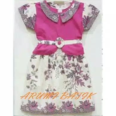 Dress / Terusan / Baju Batik Anak Perempuan 1208