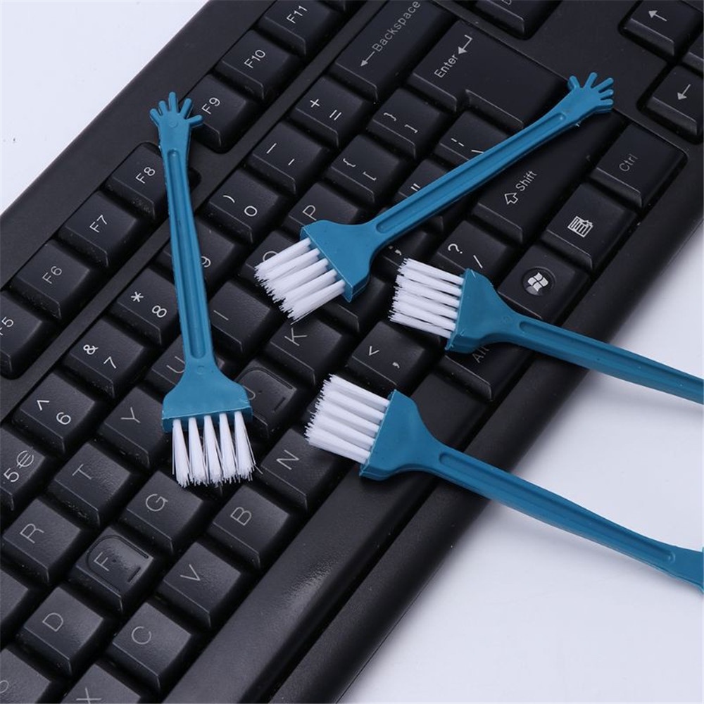 【COD Tangding】10pcs/set Mini Desktop Broom Cleaning Brush Sweep Tool Desk Computer Keyboard Car