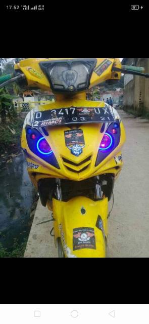 INNER CUSTOM MX OLD 135 OJMX DADA VARIASI LED LAMPU SENJA PNP