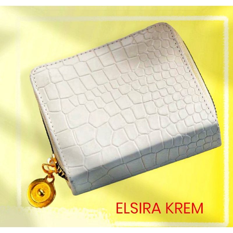 ELSIRA MINI WALLET/ DOMPET KECIL BAHAN CROCO