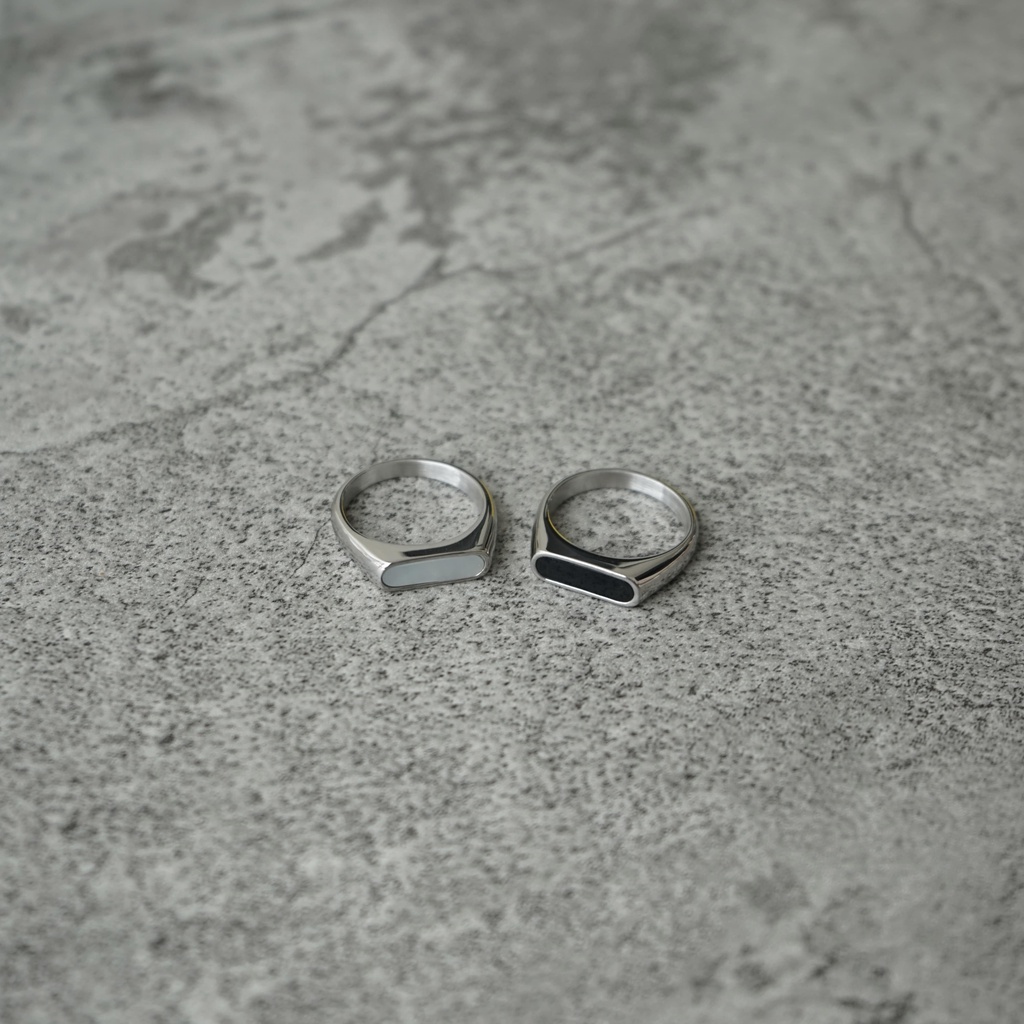 Block Shell Ring