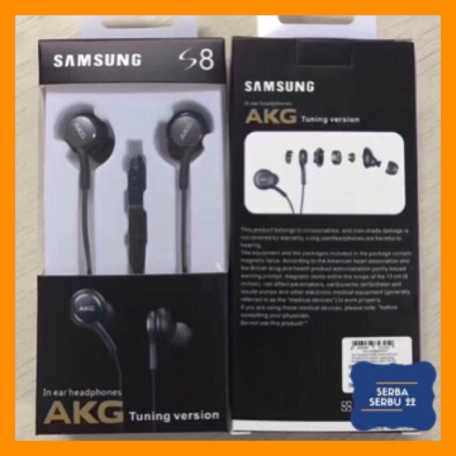 Handsfree / Headset SAMSUNG AKG s8 + plus