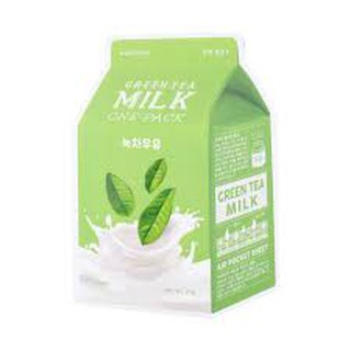 A'PIEU GREEN TEA MILK ONE-PACK 21G