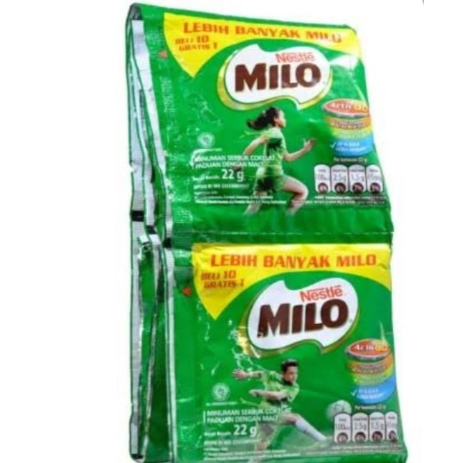 

Susu Milo Sachet Perenceng isi 10 bks