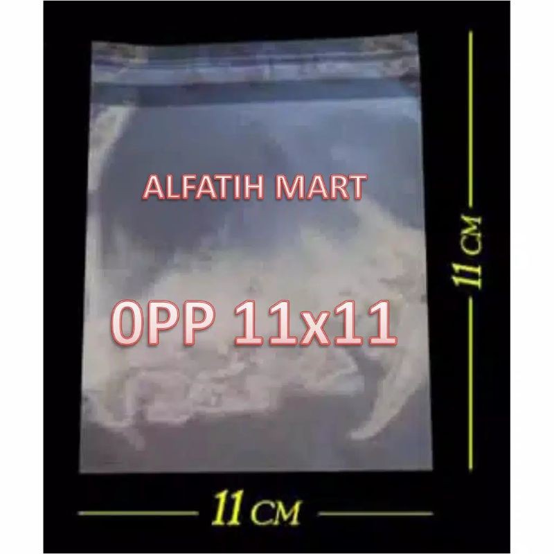 

Plastik OPP Seal 11x11/Plastik Souvenir/Plastik aksesories