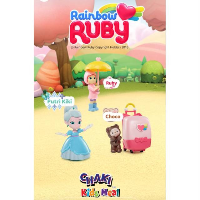 KFC Chaki Kids Rainbow Ruby