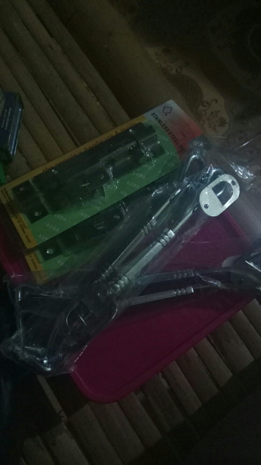 Grendel Slot 4 Stainless Kunci Slot 4 Stainless  Slot Pintu Slot Jendela