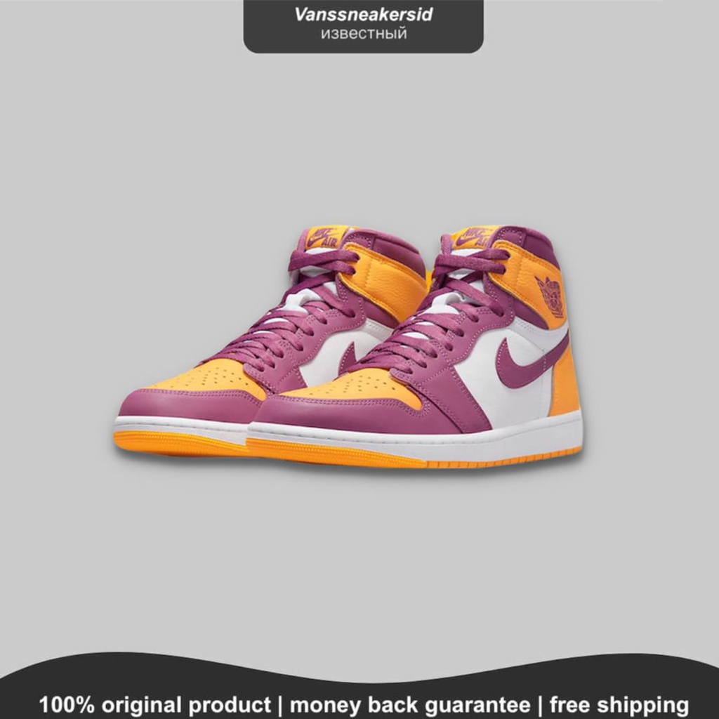 NIKE AIR JORDAN 1 HIGH OG BROTHERHOOD UNIVERSITY GOLD BNIB ORIGINAL