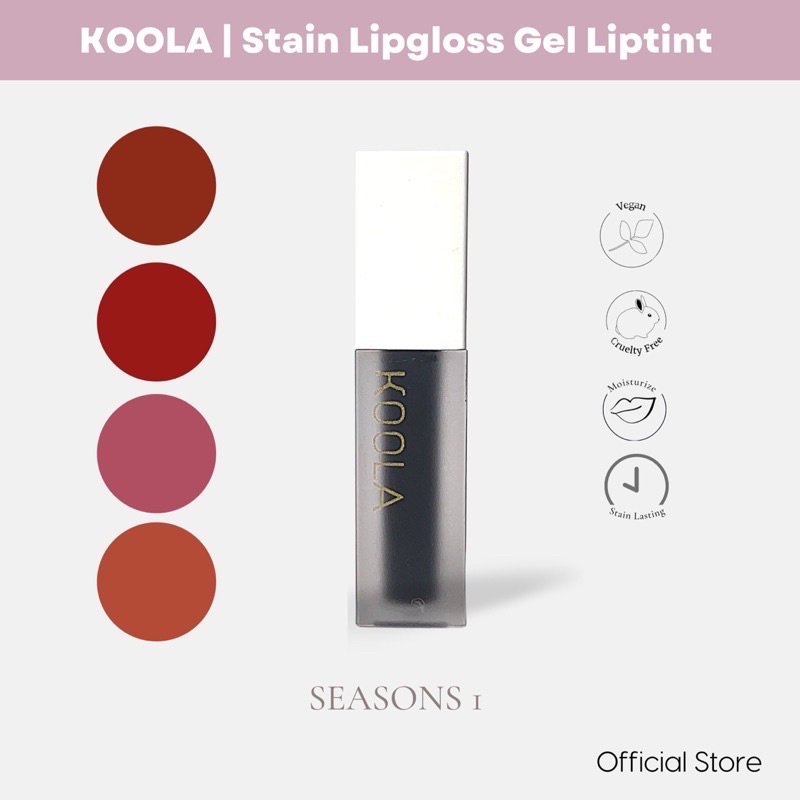 [SEASONS 1] KOOLA STAIN LIPGLOSS GEL LIPTINT