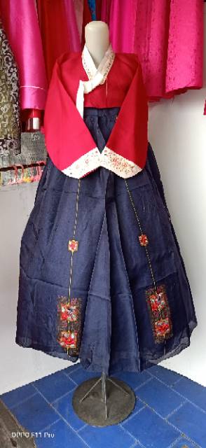 HANBOK KOREA WARNA REMDOM