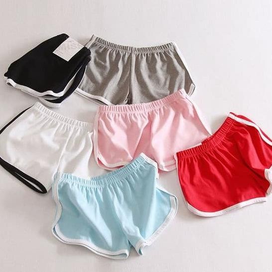 beauty short pant korea wanita dapat 5pcs