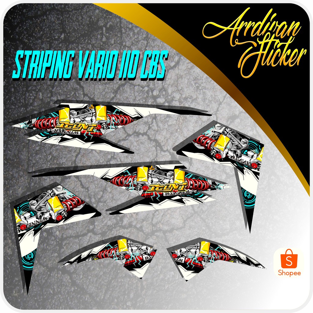 STRIPING VARIO 110 CBS THAILAND KONTES TERBARU 2020
