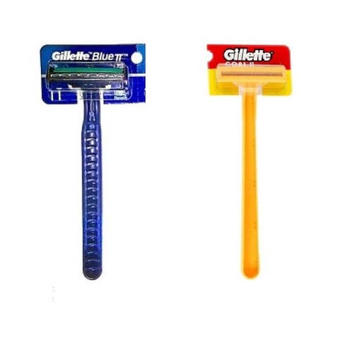 Gillette Goal All Variant-Alat Cukur Bulu Gillette Original&Blue