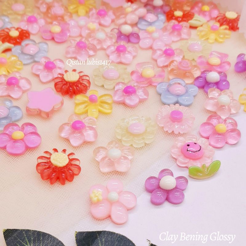 Clay bening/glossy ecer per 1 pcs