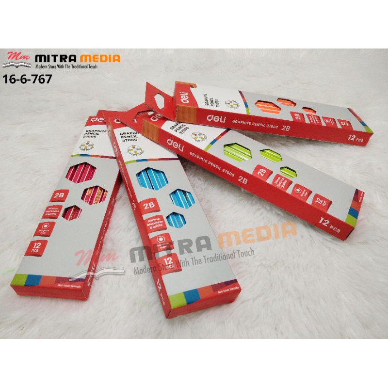 

PENSIL GRAPHIC 2B ISI 12 PCS