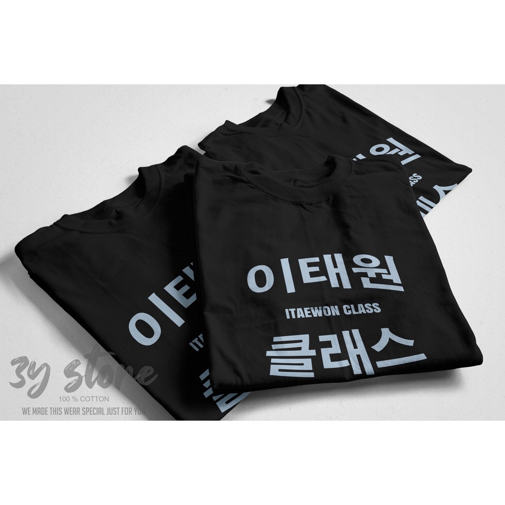 KAOS DRAKOR ITAEWON CLASS / KAOS TERMURAH / KAOS DISTRO - 3Y STORE
