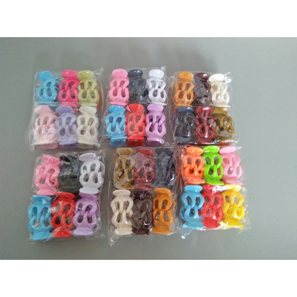 Isi 12 pcs Jepit Jepitan kunciran rambut anak perempuan