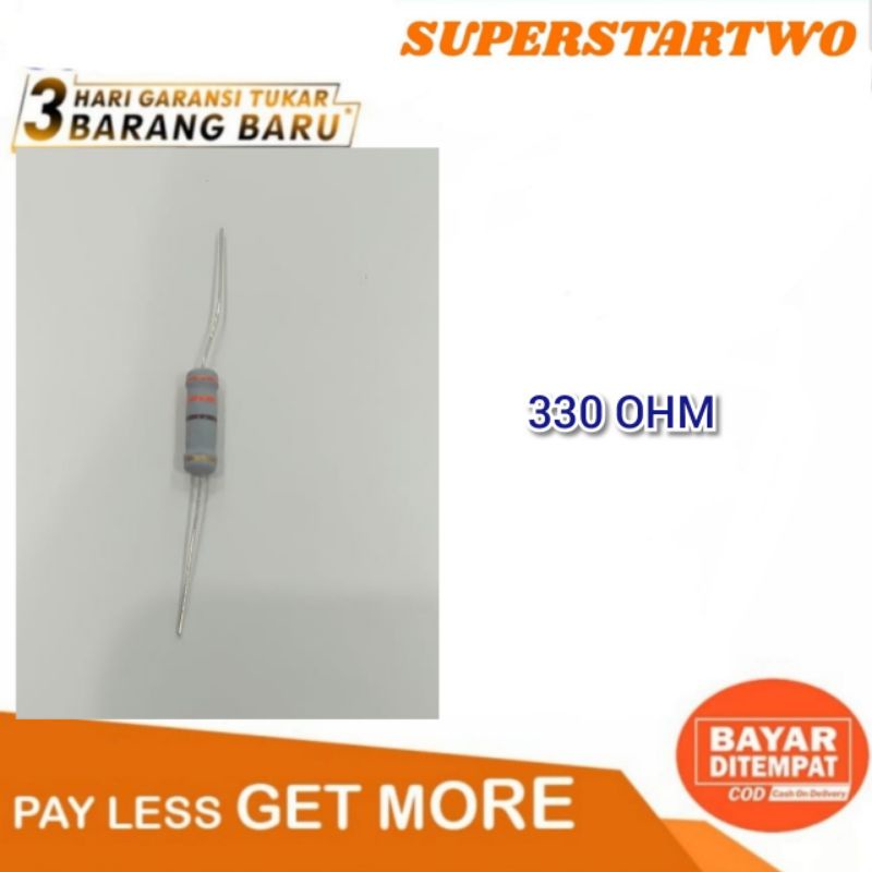 Resistor 330 OHM 2WATT R 330 ohm 2w
