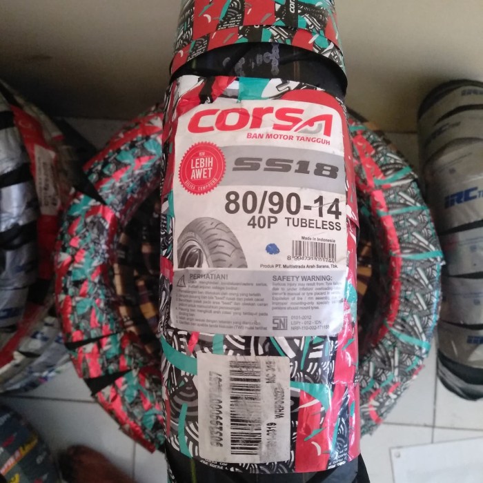 Ds201Sd Ban Tubles Motor Matic Merk Corsa 80/90.14(Free Pentil) Fs5011F