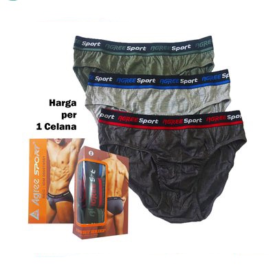 CELANA DALAM PRIA DEWASA - AGREE SPORT IMPORT ORIGINAL